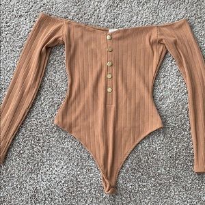 Revolve off the shoulder body suit